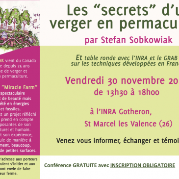 Les secrets d’un verger en permaculture!