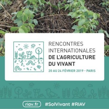 Suivez en direct les Rencontres Internationales de l’Agriculture du Vivant!   20 au 24 février