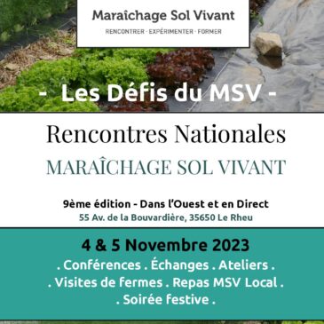 Rencontres Nationales MSV 2023