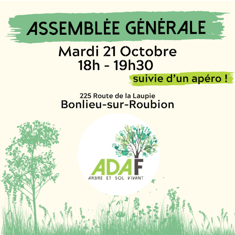 AG annuelle : on vous attend nombreux.ses !