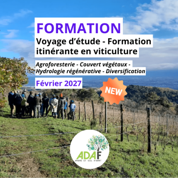 Voyage d'étude - Formation itinérante en viticulture