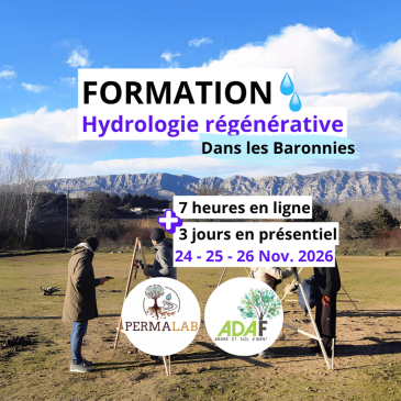 Hydrologie régénérative : Keyline Design, comment augmenter la résilience en eau et améliorer la fertilité de son sol