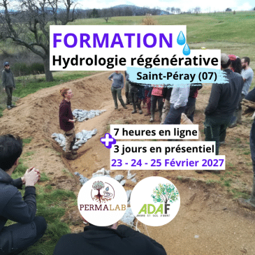 Hydrologie régénérative : Keyline Design, comment augmenter la résilience en eau et améliorer la fertilité de son sol